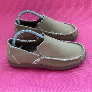 mens crocs slip on canvas